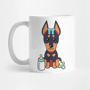 Cute alsatian is a baby Mug